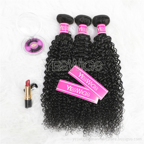 Real Mink Cambodian Human Hair Bouncy Curly Weave Bundles Extension Double Weft Kinky Curly Cambodian Hair Bundle Extensions